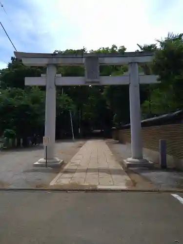 碑文谷八幡宮の鳥居