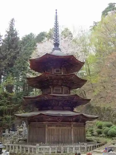 安楽寺の塔