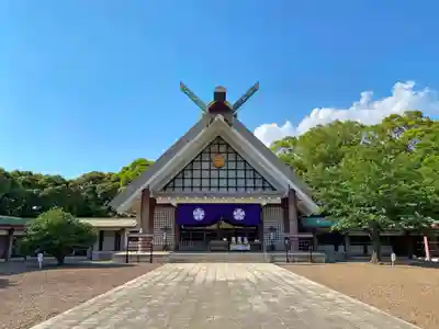 千葉縣護國神社の本殿・本堂