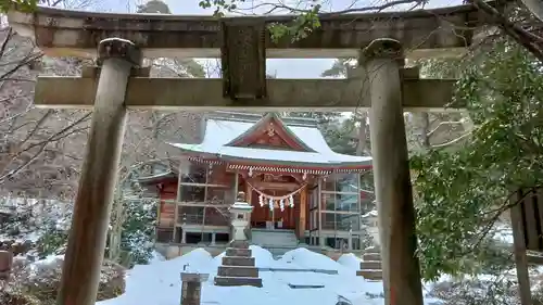 東山神社の鳥居