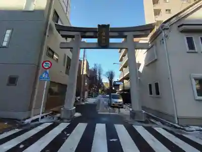 牛嶋神社の鳥居