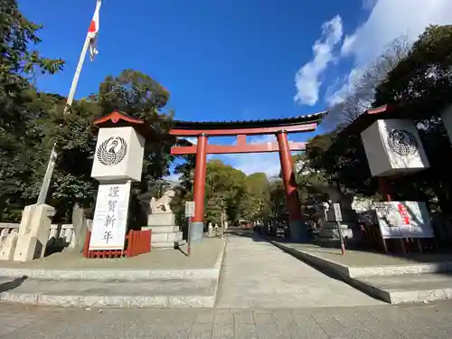 平塚八幡宮の鳥居