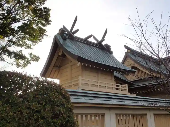 郡頭神社の本殿・本堂