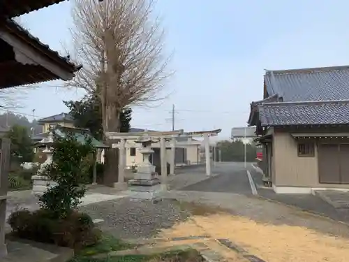 八幡大神の鳥居