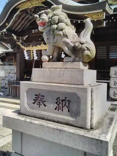 神峰神社の狛犬