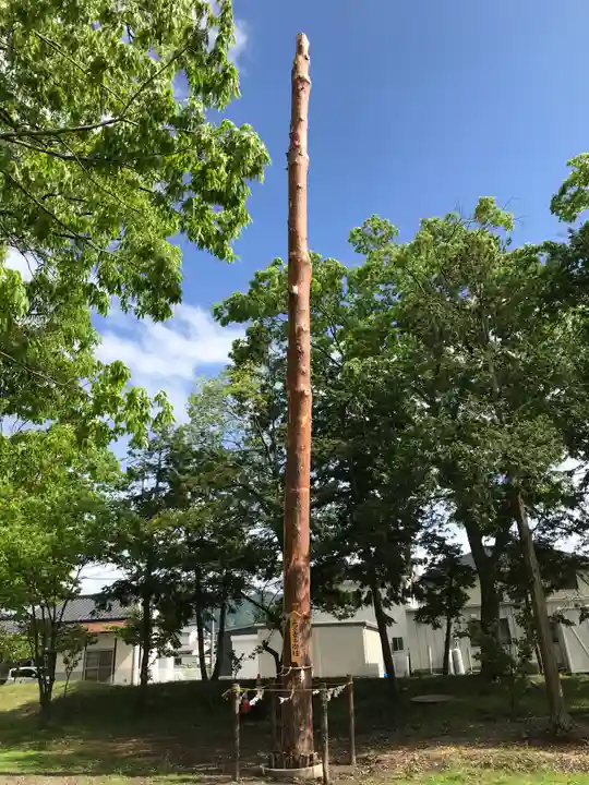 生島足島神社の自然
