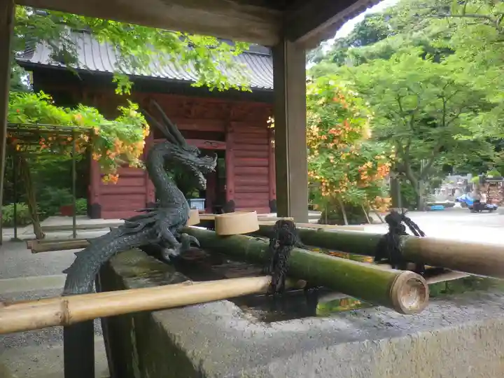 妙本寺の手水舎