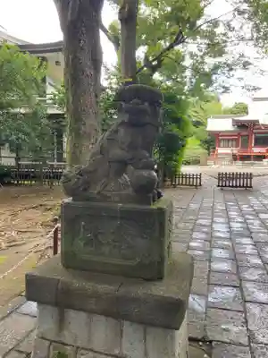 武蔵野八幡宮の狛犬