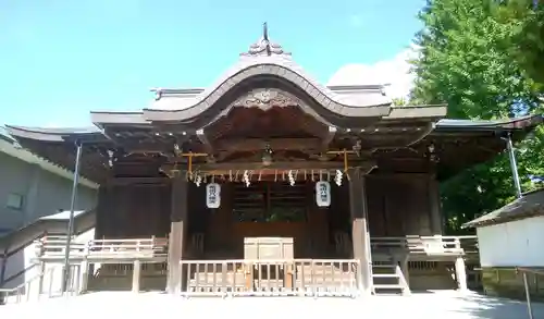 亀田八幡宮の本殿