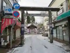 櫻山神社の鳥居