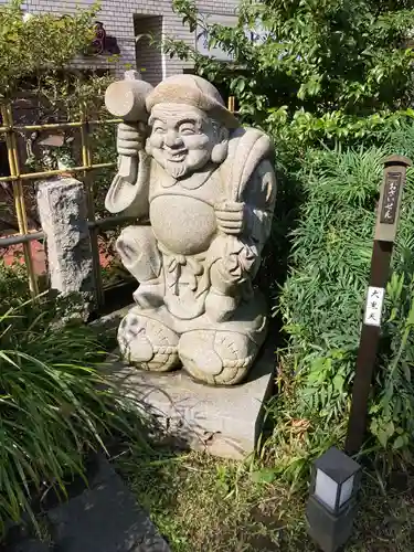 成子天神社の像