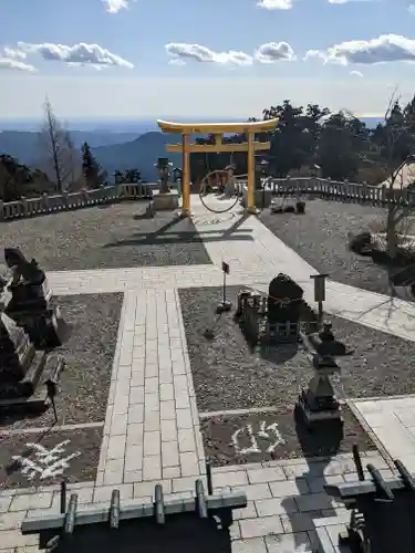 秋葉山本宮 秋葉神社 上社の鳥居