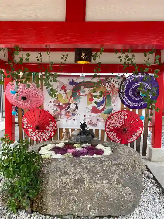別小江神社の手水舎