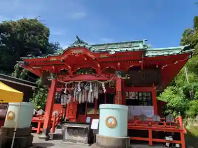 海南神社の本殿・本堂