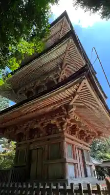 岩殿山安楽寺(吉見観音)の塔