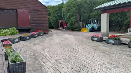 火の山神社の庭園