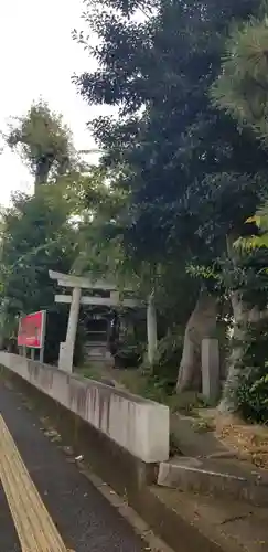 随喜稲荷神社の鳥居