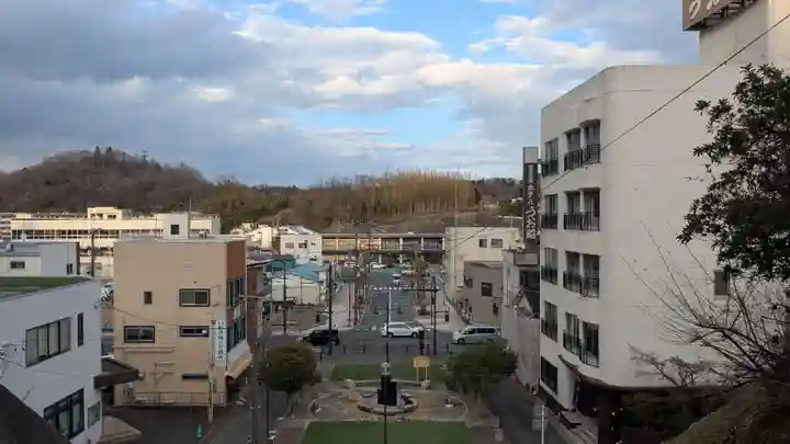 八坂三峯神社の景色
