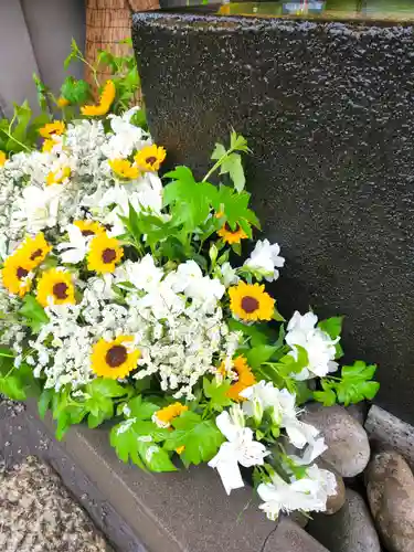 上尾御嶽神社の手水舎