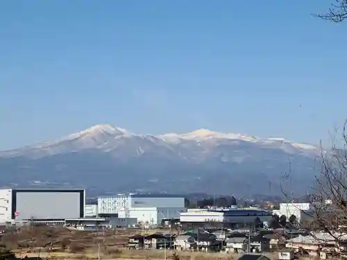 安達太良神社の景色