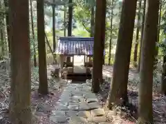 白山神社の自然