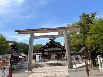 和泉國一之宮　大鳥大社の鳥居