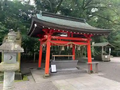春日神社の手水舎
