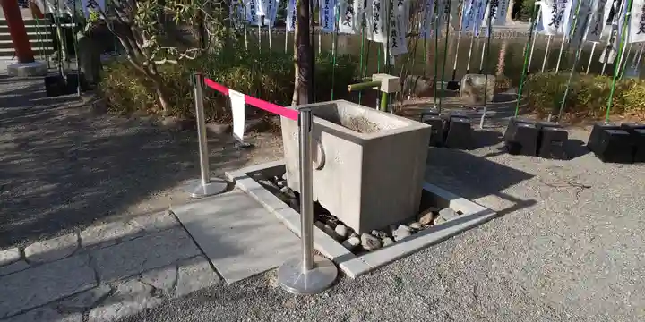 旗上弁財天社の手水舎
