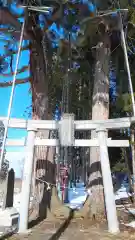 安野稲荷神社の鳥居