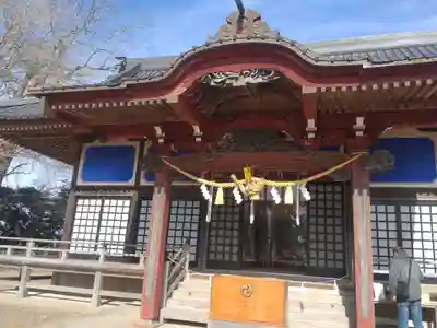 白子神社の本殿・本堂