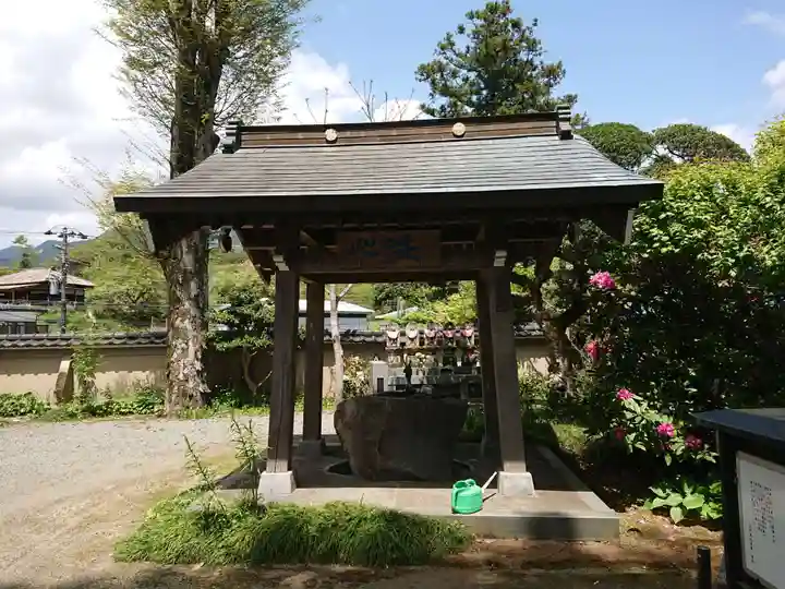 福昌院の手水舎