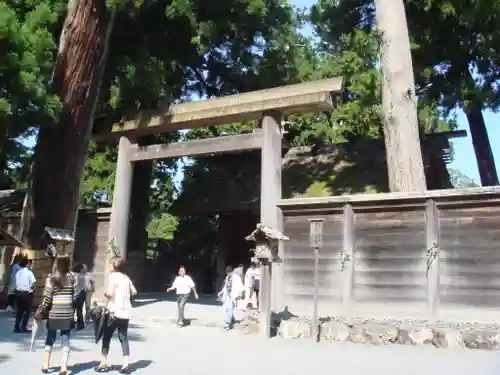 伊勢神宮外宮（豊受大神宮）の鳥居