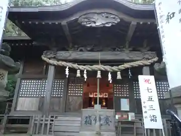 中野神社の本殿・本堂