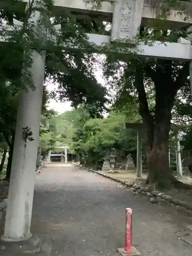 八所神社の鳥居