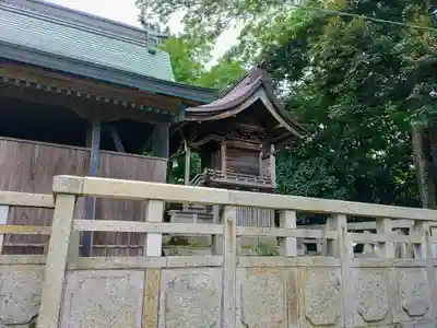 八幡社の本殿・本堂