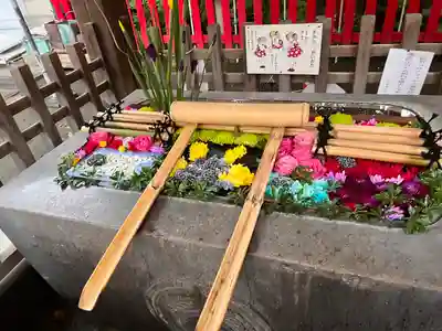 下谷神社の手水舎