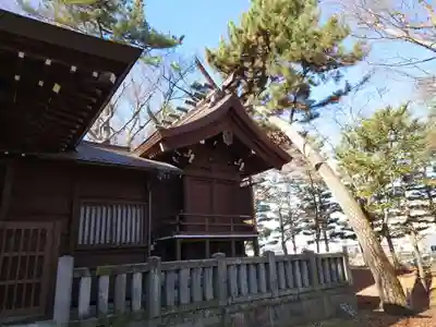 川中島古戦場八幡社の本殿・本堂