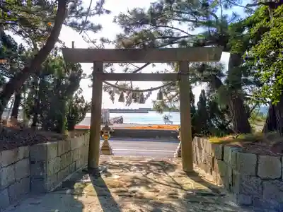 乃野神社の鳥居