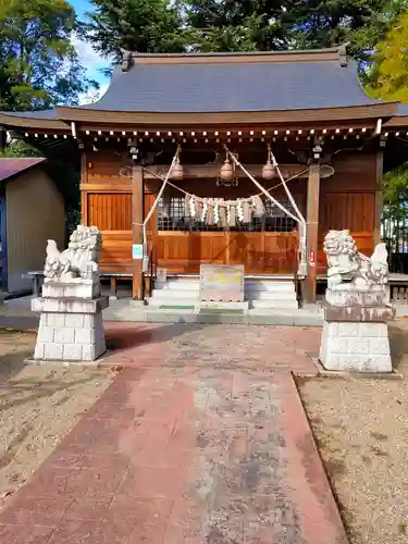 諏訪神社の本殿・本堂