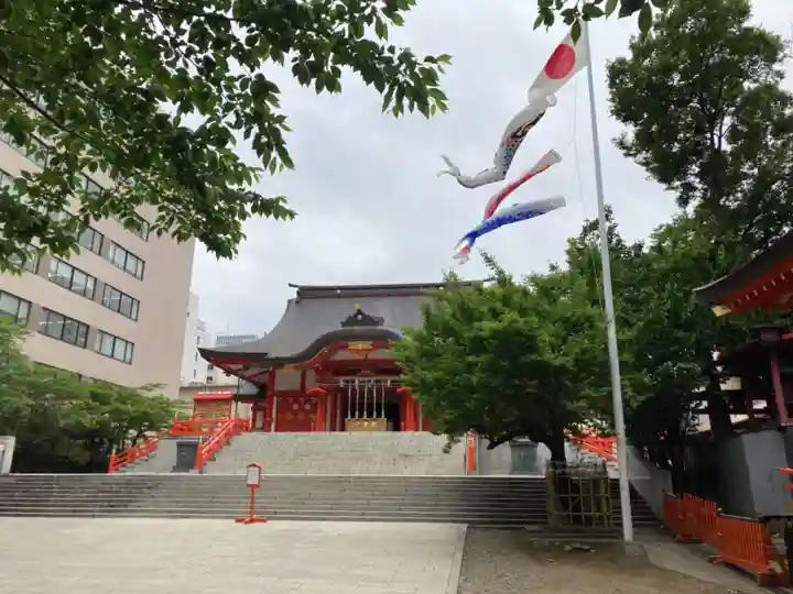 花園神社の本殿・本堂