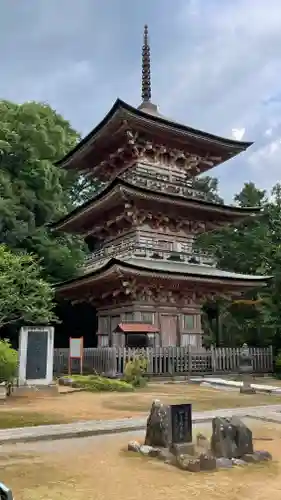 岩殿山安楽寺（吉見観音）の塔