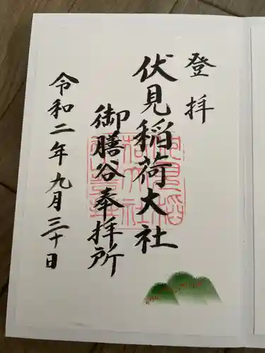 伏見稲荷大社　御膳谷奉拝所(京都府)