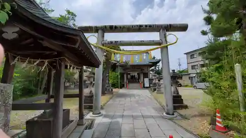 神明宮の鳥居