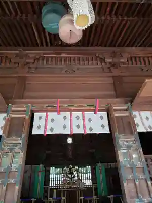 篠山神社の本殿・本堂
