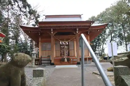 阿久津「田村神社」（郡山市阿久津町）旧社名：伊豆箱根三嶋三社の本殿・本堂