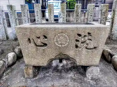神明社(草部神明社)の手水舎