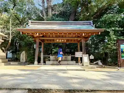 弓弦羽神社の手水舎