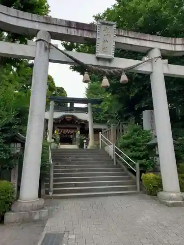 鳩ヶ谷氷川神社の鳥居