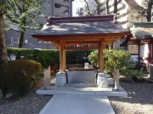 蒲田八幡神社の手水