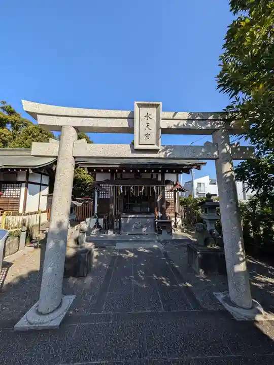 阿豆佐味天神社 立川水天宮(東京都)